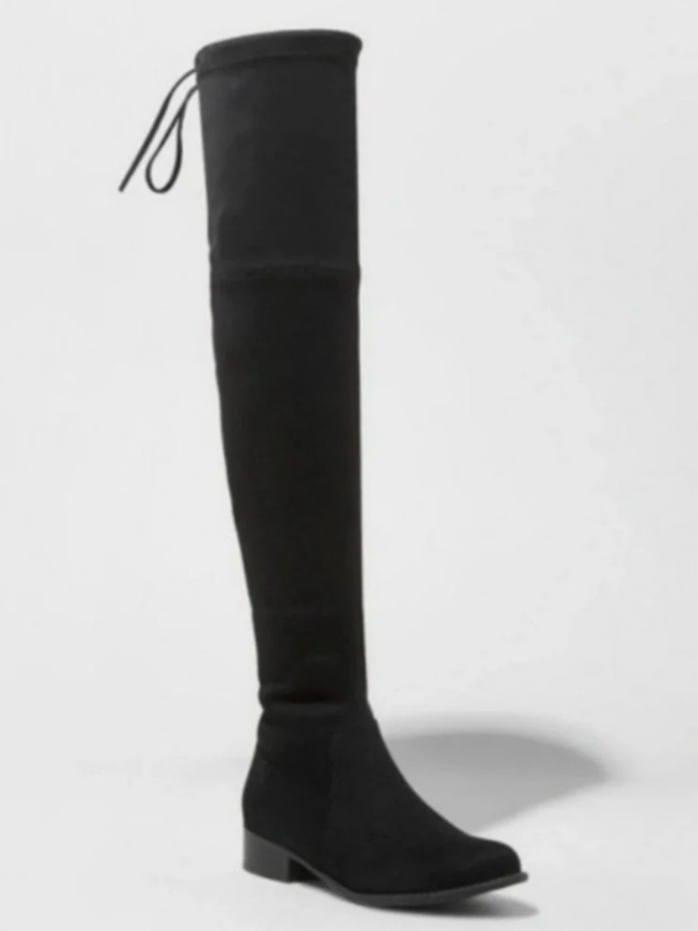 NIB A New Day Target Women's Sidney Microsuede Tall Boots Black Size 10 WC